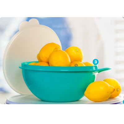 Герметичная емкость Милиан 2,75л Tupperware бирюзовая з перламутровой крышкой Герметичная емкость Милиан 2,75л Tupperware бирюзовая з перламутровой крышкой