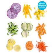 Терка-шинковка Мандолина с двумя насадками Tupperware