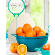 Герметичная чаша Милиан 7,5л бирюза