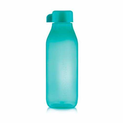 Эко-бутылка 500мл Tupperware квадратная зеленая Эко-бутылка 500мл Tupperware квадратная зеленая