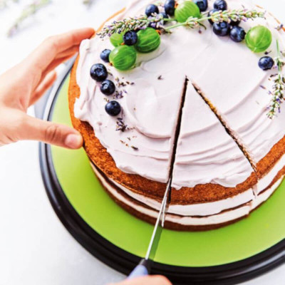 Гибкая разделочная доска круглая Tupperware салатовая Гибкая разделочная доска круглая Tupperware салатовая