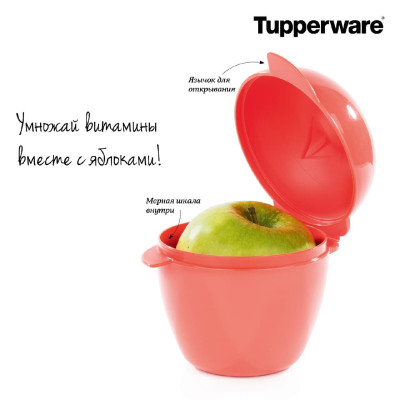 Контейнер Яблоко 300мл Tupperware Контейнер Яблоко 300мл Tupperware