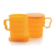 Кружка Очарование 350мл Tupperware оранжевая