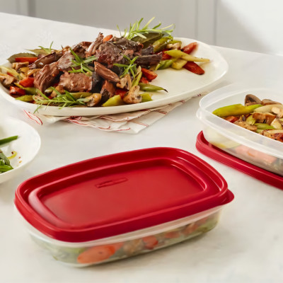 Емкость EasyFindLids 1,3 л прозрачная Rubbermaid Емкость EasyFindLids 1,3 л прозрачная Rubbermaid