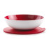 Чаша Аллегро 1,5л Tupperware бело-красная Чаша Аллегро 1,5л Tupperware бело-красная