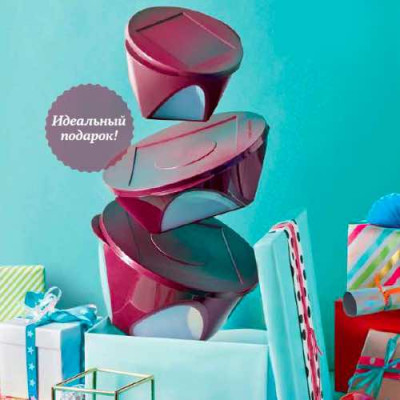 Чаша Аркадия 1,5л Tupperware бордовая Чаша Аркадия 1,5л Tupperware бордовая