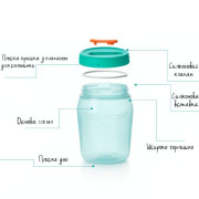 Чудо-банка 550мл с клапаном Tupperware