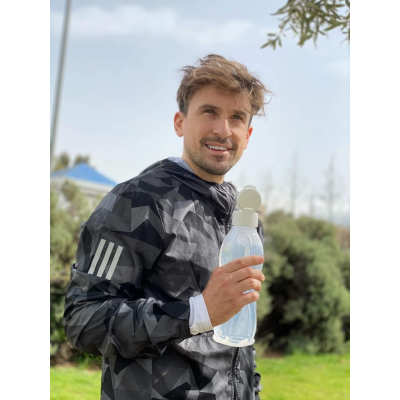 Эко-бутылка 1л с клапаном Tupperware белая Эко-бутылка 1л с клапаном Tupperware белая