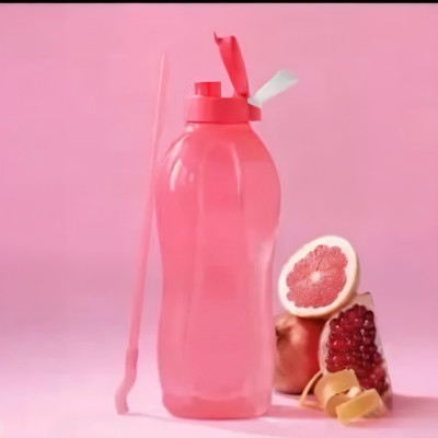 Эко-бутылка 2л Tupperware красная с трубочкой Эко-бутылка 2л Tupperware красная с трубочкой