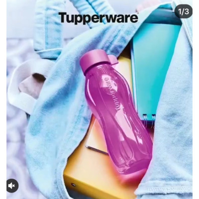 Эко-бутылка 310мл с винтовой крышкой Tupperware фиолетовая Эко-бутылка 310мл с винтовой крышкой Tupperware фиолетовая