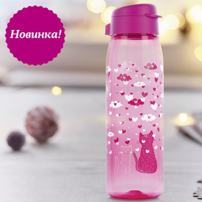 Эко-бутылка Влюбленные 750 мл с клапаном Tupperware Эко-бутылка Влюбленные 750 мл с клапаном Tupperware