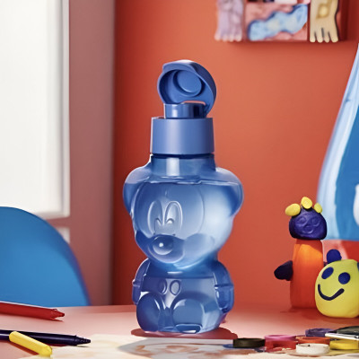 Детская эко-бутылочка Микки Маус 425 мл синяя Tupperware Детская эко-бутылочка Микки Маус 425 мл синяя Tupperware