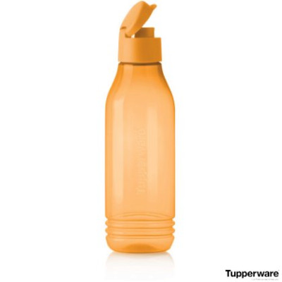 Эко-бутылка треугольная 750мл Tupperware желтая Эко-бутылка треугольная 750мл Tupperware желтая
