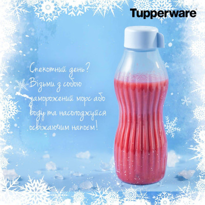 Эко-бутылка XtremAqua 880 мл голубая для морозильной камеры Эко-бутылка XtremAqua 880 мл голубая для морозильной камеры