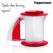 Сито для муки красное Tupperware
