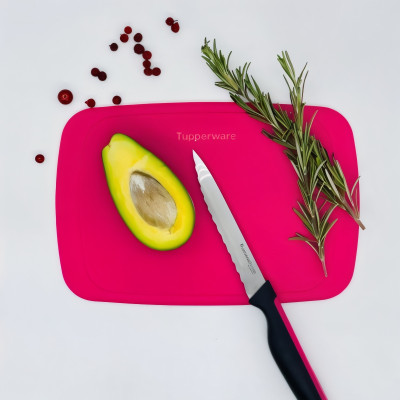 Обробна дошка Гурман рожева Tupperware Обробна дошка Гурман рожева Tupperware