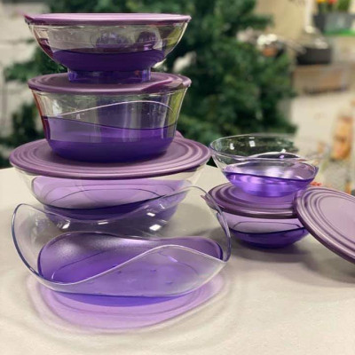 Сервировочная корзина Элегантность Tupperware фиолетовая Сервировочная корзина Элегантность Tupperware фиолетовая