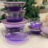 Сервировочная корзина Элегантность Tupperware фиолетовая Сервировочная корзина Элегантность Tupperware фиолетовая