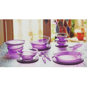 Чаша Элегантность 3,2л Tupperware фиолетовая