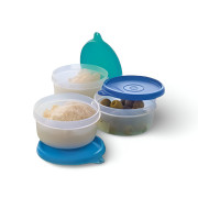 Набор сервировочных чаш 200 мл прозрачных Tupperware 3 шт