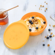 Герметичная чаша Хит-парад 600 мл оранжевая Tupperware