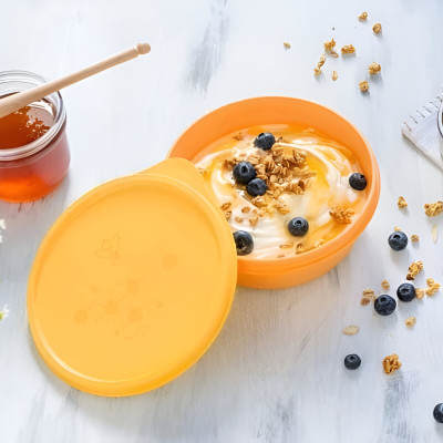 Герметична чаша Хіт-парад 600 мл помаранчева Tupperware Герметична чаша Хіт-парад 600 мл помаранчева Tupperware