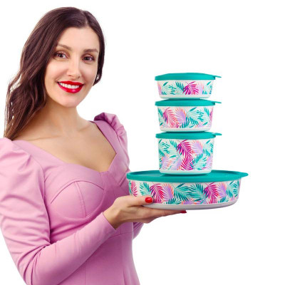 Герметичная чаша Иллюмина 550мл тропикана Герметичная чаша Иллюмина 550мл тропикана