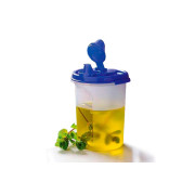 Компактус для соусов 440мл Tupperware с синей крышкой
