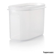 Компактус овальный 1,1л Tupperware с черной крышкой