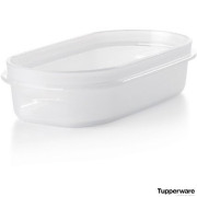 Компактус овальный 500 мл Tupperware с черной крышкой