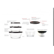 Блюдо Кристалл 2л Tupperware