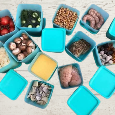 Контейнер Кубикс 1л Tupperware голубой Контейнер Кубикс 1л Tupperware голубой