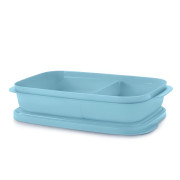 Контейнер с разделителем голубой Tupperware