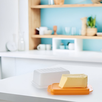 Масленка Хозяюшка желтая Tupperware Масленка Хозяюшка желтая Tupperware