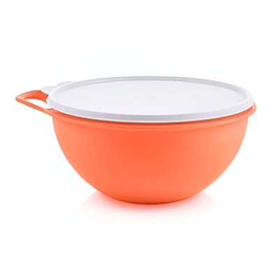 Герметичная чаша Милиан 1,4л лососевая с белой крышкой Tupperware Герметичная чаша Милиан 1,4л лососевая с белой крышкой Tupperware