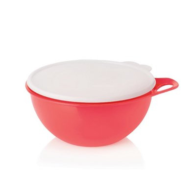Герметичная емкость Милиан 2,75л Tupperware кораловая с белой крышкой Герметичная емкость Милиан 2,75л Tupperware кораловая с белой крышкой