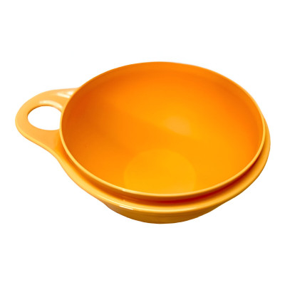 Герметичная чаша Милиан 600мл Tupperware оранжевая с белой крышкой Герметичная чаша Милиан 600мл Tupperware оранжевая с белой крышкой