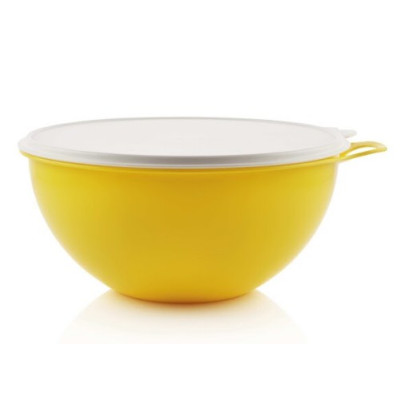 Герметичная чаша Милиан 7,5л Tupperware желтая Герметичная чаша Милиан 7,5л Tupperware желтая