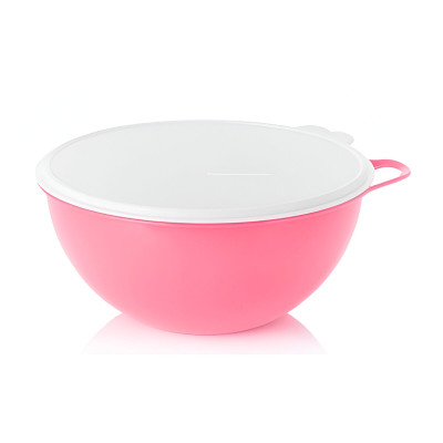 Герметичная чаша Милиан 7,8 л розовая с белой крышкой Tupperware Герметичная чаша Милиан 7,8 л розовая с белой крышкой Tupperware