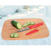 Разделочный нож Гурман с чехлом Tupperware красный