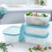 Охлаждающий лоток 450мл для морозильной камеры с голубой крышкой Tupperware