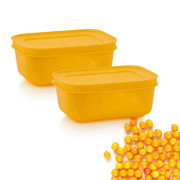 Охлаждающий лоток 450мл Tupperware для морозильной камеры желтый