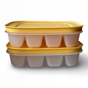 Контейнер для льда с желтой крышкой Tupperware