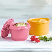 Контейнер В одно касание 910 мл желтый Tupperware