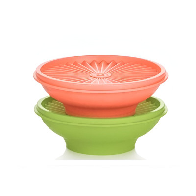 Набор тарелок В одно касание 400 мл 2шт Tupperware Набор тарелок В одно касание 400 мл 2шт Tupperware