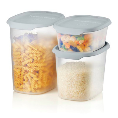 Набор герметичных контейнеров для хранения One Touch Fresh Tupperware Набор герметичных контейнеров для хранения One Touch Fresh Tupperware