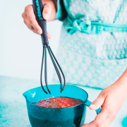 Кувшин МикроКук 1л для готовки в СВЧ голубой Tupperware