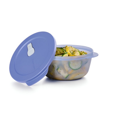 Чаша Нова хвиля для розігріву в НВЧ 1,3 л бузкова Tupperware Чаша Нова хвиля для розігріву в НВЧ 1,3 л бузкова Tupperware