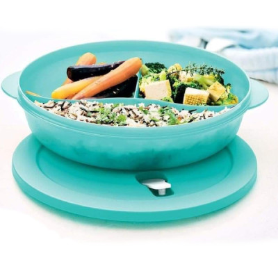 Емкость Новая волна с разделителем 920 мл бирюза Tupperware Емкость Новая волна с разделителем 920 мл бирюза Tupperware