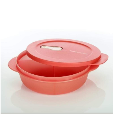 Емкость Новая волна с разделителем 920 мл красная Tupperware Емкость Новая волна с разделителем 920 мл красная Tupperware